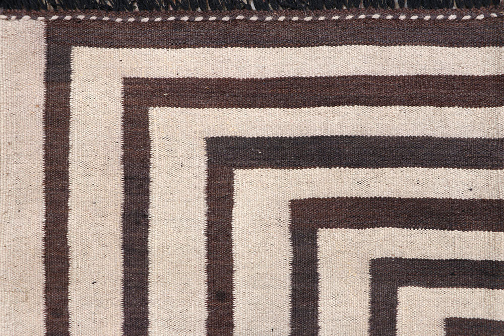 Multi Colored Kilim 3' 9 x 6' 4 - No. 66682 - ALRUG Rug Store