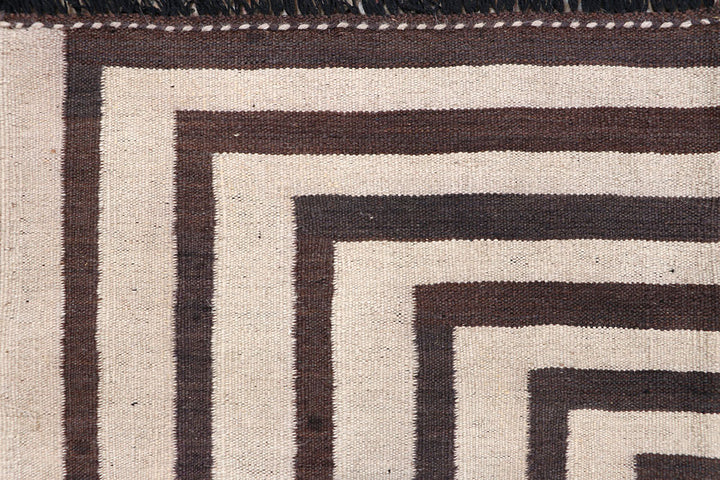 Multi Colored Kilim 3' 9 x 6' 4 - No. 66682 - ALRUG Rug Store