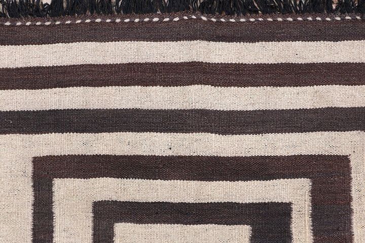 Multi Colored Kilim 3' 9 x 6' 4 - No. 66682 - ALRUG Rug Store