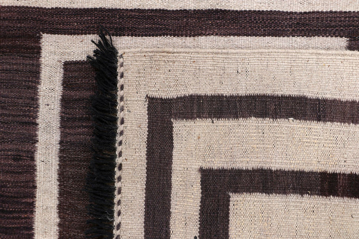 Multi Colored Kilim 3' 9 x 6' 4 - No. 66682 - ALRUG Rug Store