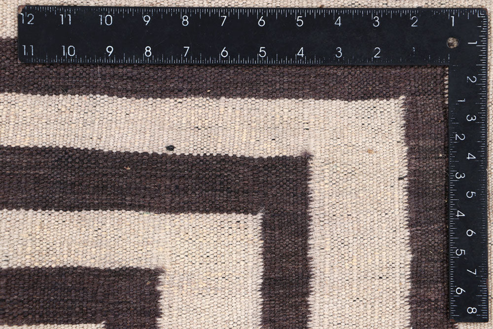 Multi Colored Kilim 3' 9 x 6' 4 - No. 66682 - ALRUG Rug Store