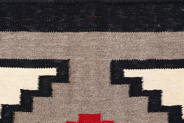 Multi Colored Kilim 3' 1 x 4' 11 - No. 66685 - ALRUG Rug Store