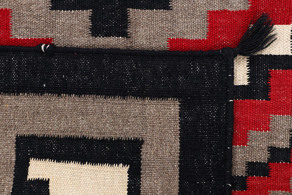 Multi Colored Kilim 3' 1 x 4' 11 - No. 66685 - ALRUG Rug Store