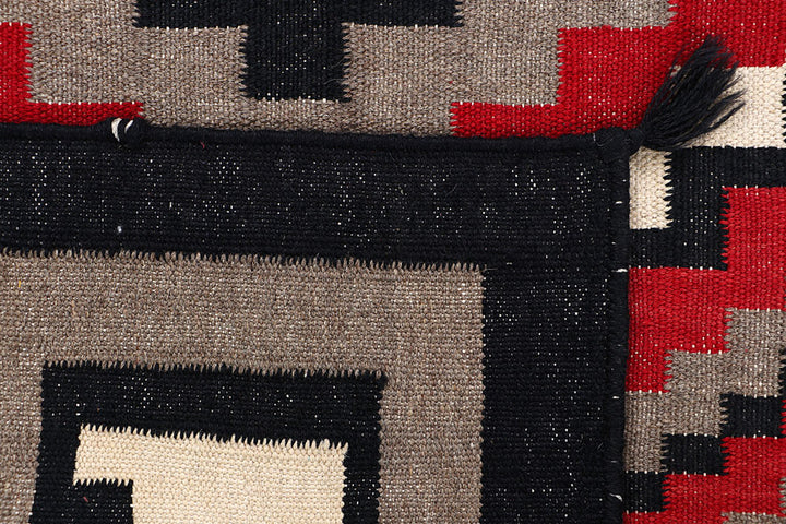 Multi Colored Kilim 3' 1 x 4' 11 - No. 66685 - ALRUG Rug Store