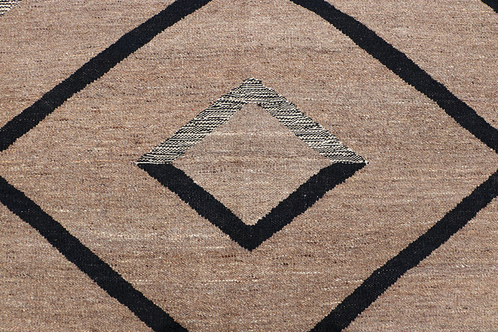 Multi Colored Kilim 4' 4 x 6' - No. 66686 - ALRUG Rug Store