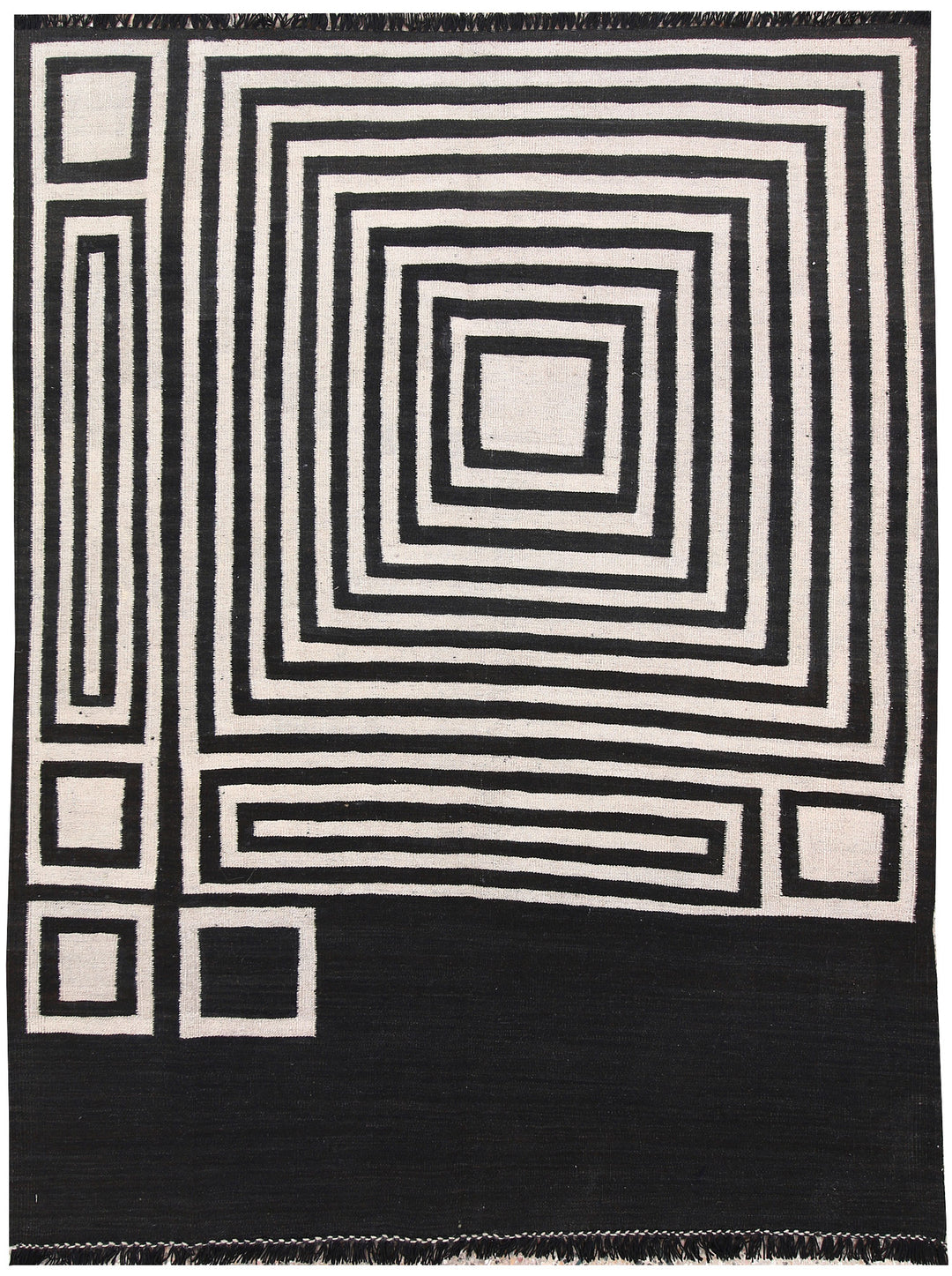 Multi Colored Kilim 4' 11 x 6' 5 - No. 66688 - ALRUG Rug Store