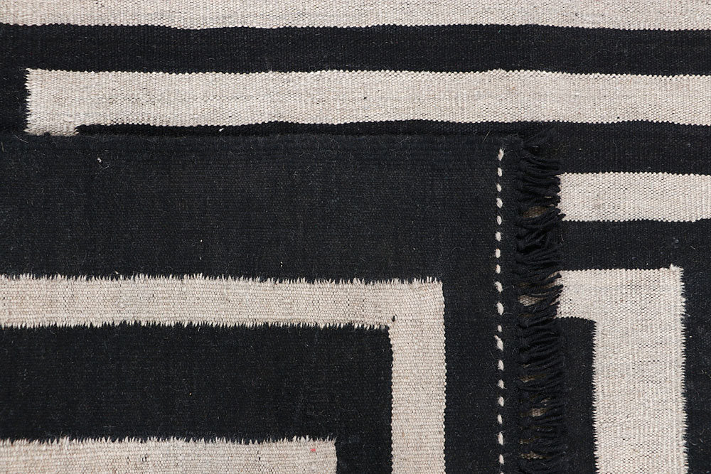 Multi Colored Kilim 4' 11 x 6' 6 - No. 66689 - ALRUG Rug Store