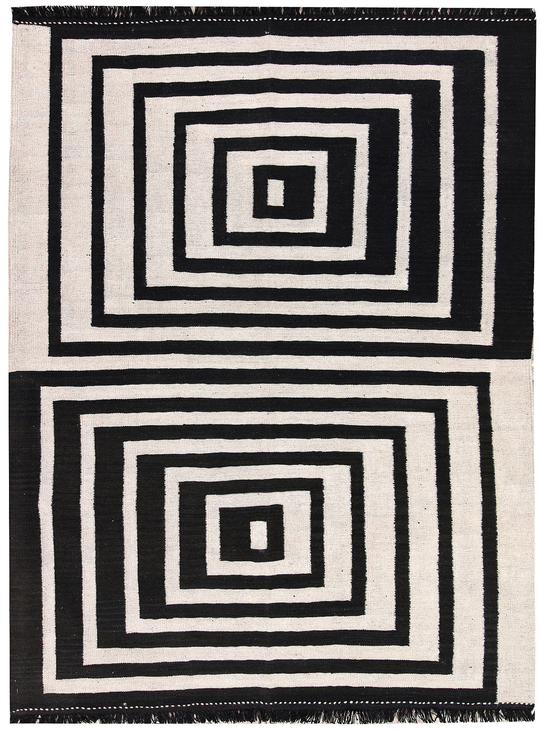 Multi Colored Kilim 4' 11 x 6' 6 - No. 66689 - ALRUG Rug Store