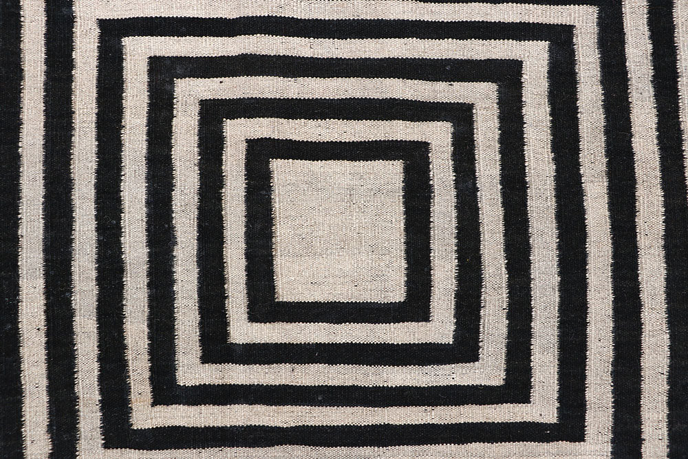 Multi Colored Kilim 5' 1 x 6' 6 - No. 66690 - ALRUG Rug Store