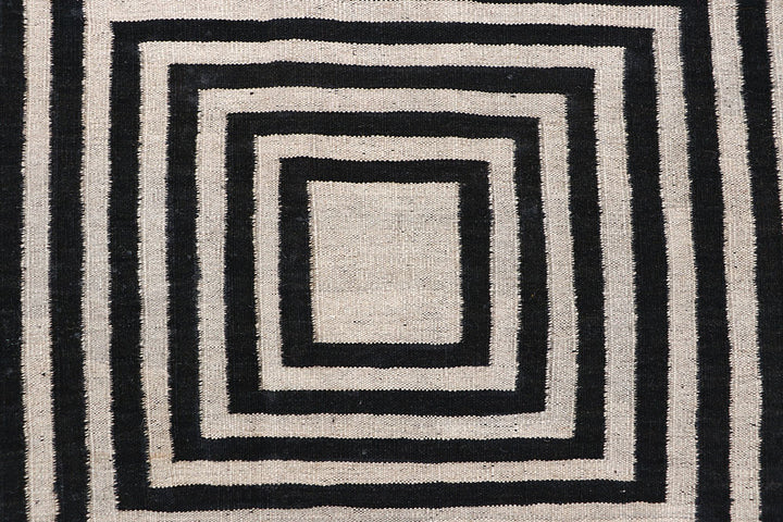 Multi Colored Kilim 5' 1 x 6' 6 - No. 66690 - ALRUG Rug Store