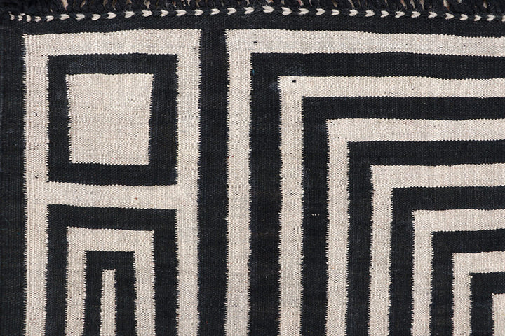 Multi Colored Kilim 5' 1 x 6' 3 - No. 66691 - ALRUG Rug Store