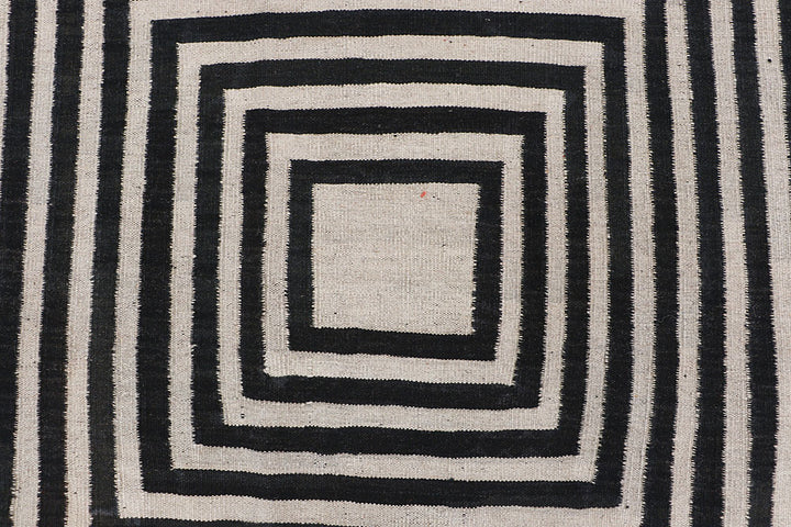 Multi Colored Kilim 5' 1 x 6' 3 - No. 66691 - ALRUG Rug Store