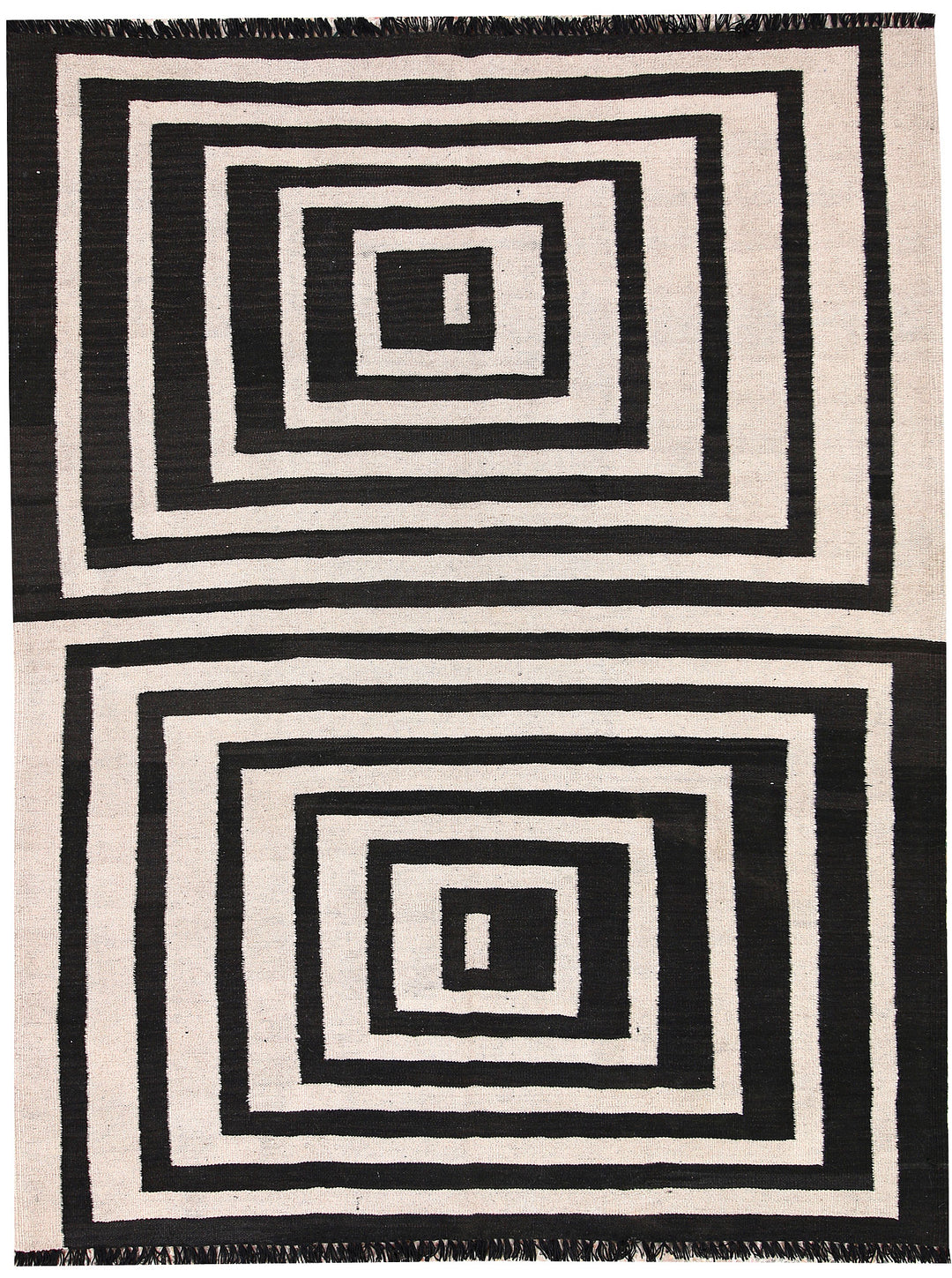 Multi Colored Kilim 5' x 6' 5 - No. 66692 - ALRUG Rug Store