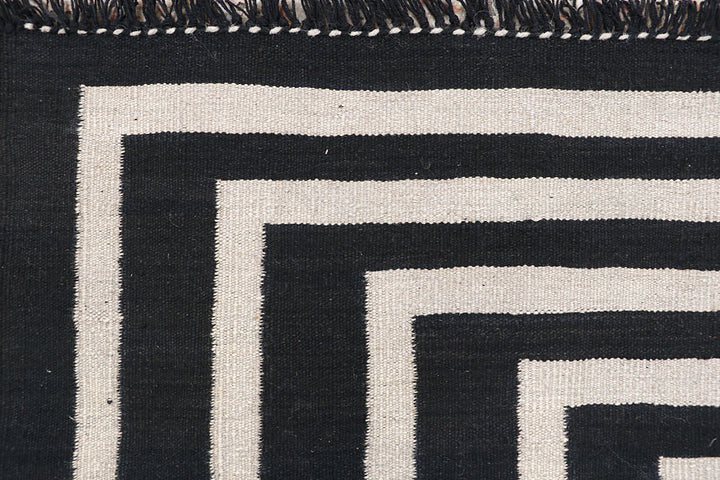 Multi Colored Kilim 4' 11 x 6' 7 - No. 66693 - ALRUG Rug Store