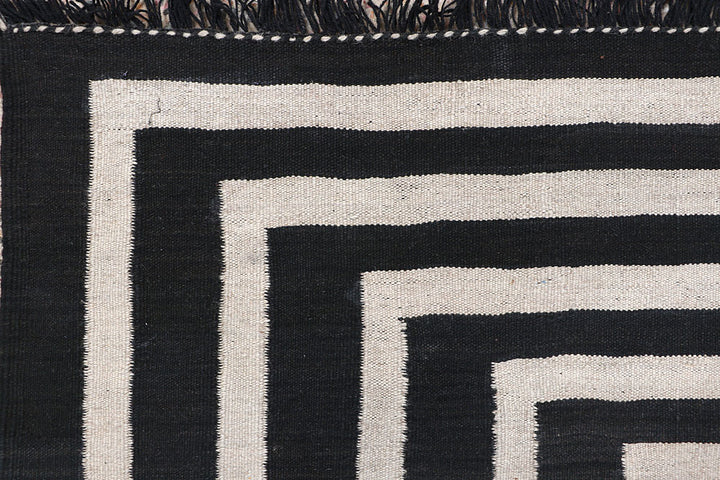 Multi Colored Kilim 4' 11 x 6' 9 - No. 66694 - ALRUG Rug Store