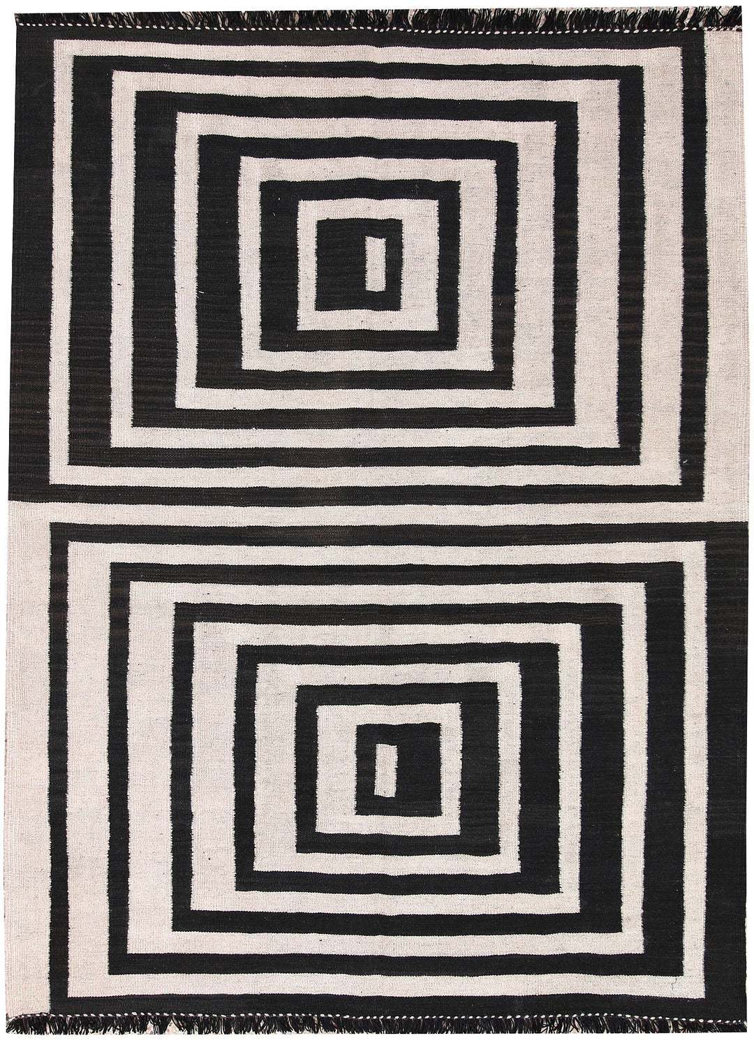 Multi Colored Kilim 4' 11 x 6' 9 - No. 66694 - ALRUG Rug Store