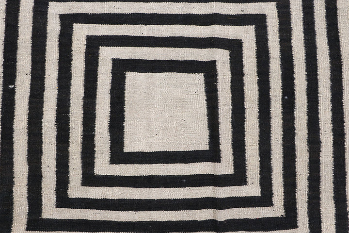 Multi Colored Kilim 4' 11 x 6' 6 - No. 66695 - ALRUG Rug Store