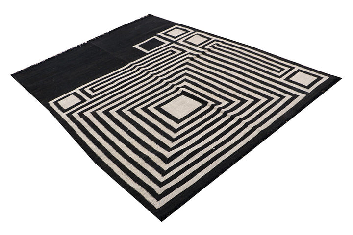 Multi Colored Kilim 4' 11 x 6' 6 - No. 66695 - ALRUG Rug Store