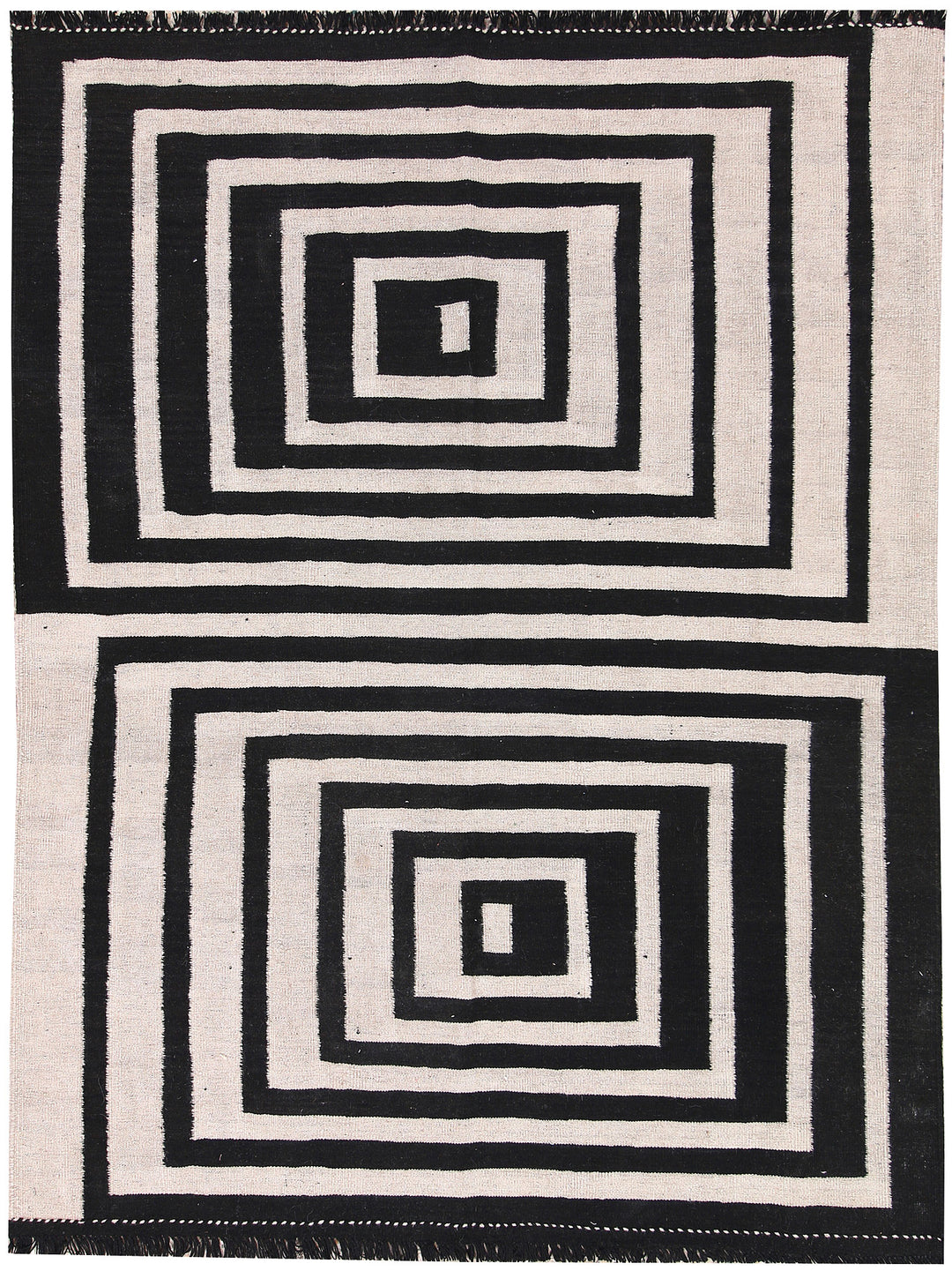 Multi Colored Kilim 4' 10 x 6' 4 - No. 66696 - ALRUG Rug Store