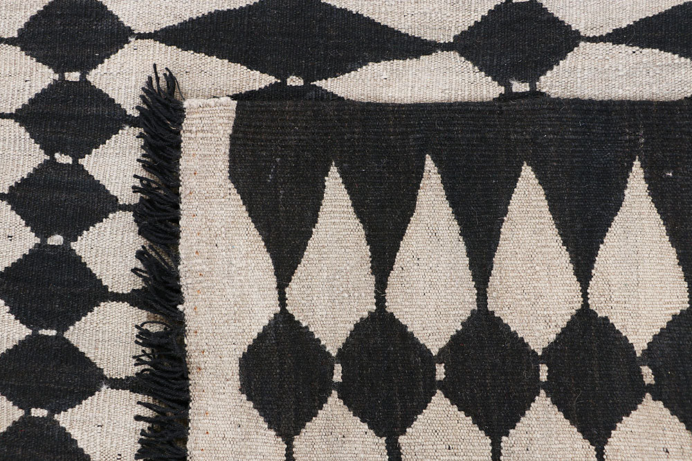 Multi Colored Kilim 4' 10 x 6' 4 - No. 66698 - ALRUG Rug Store