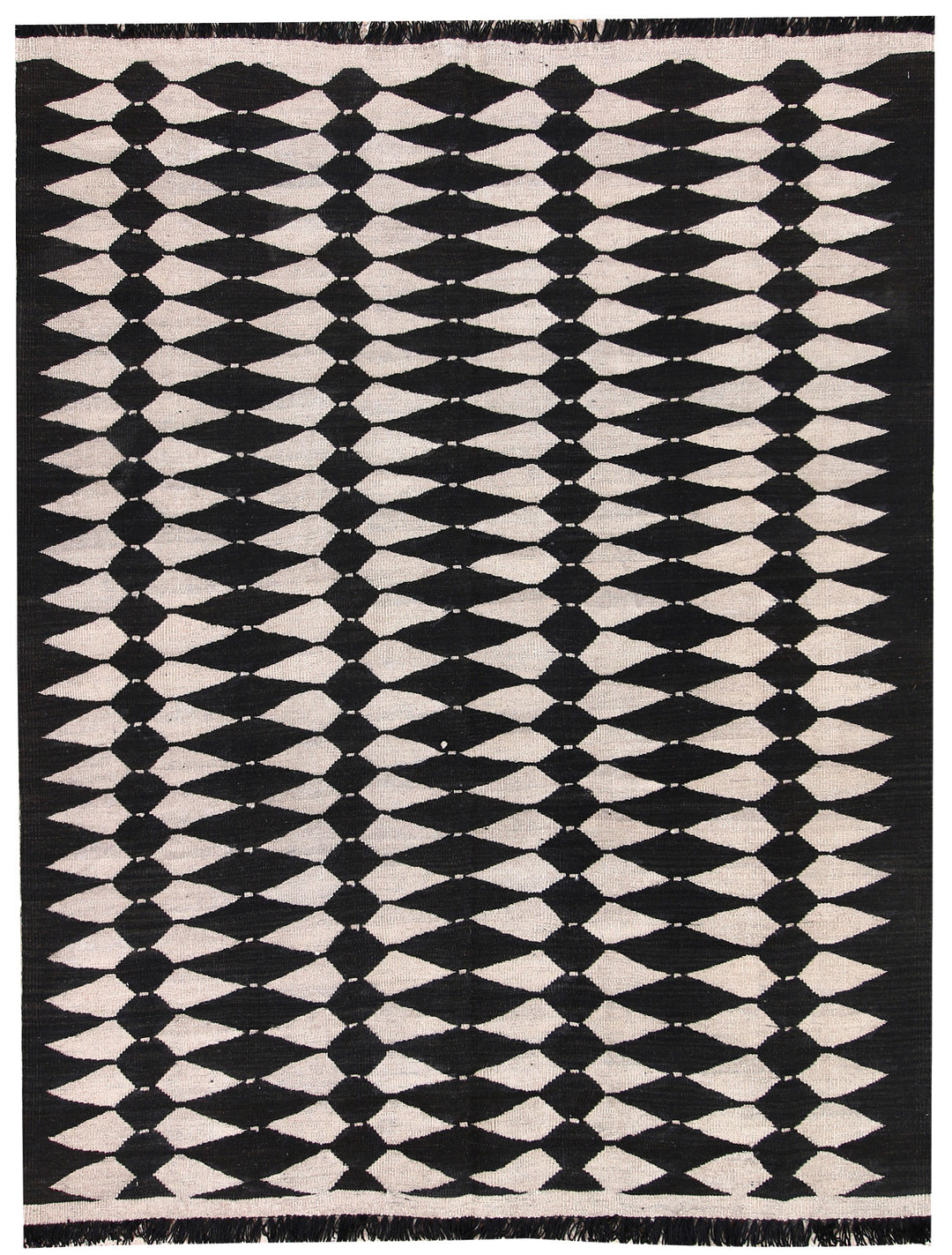 Multi Colored Kilim 4' 10 x 6' 4 - No. 66698 - ALRUG Rug Store