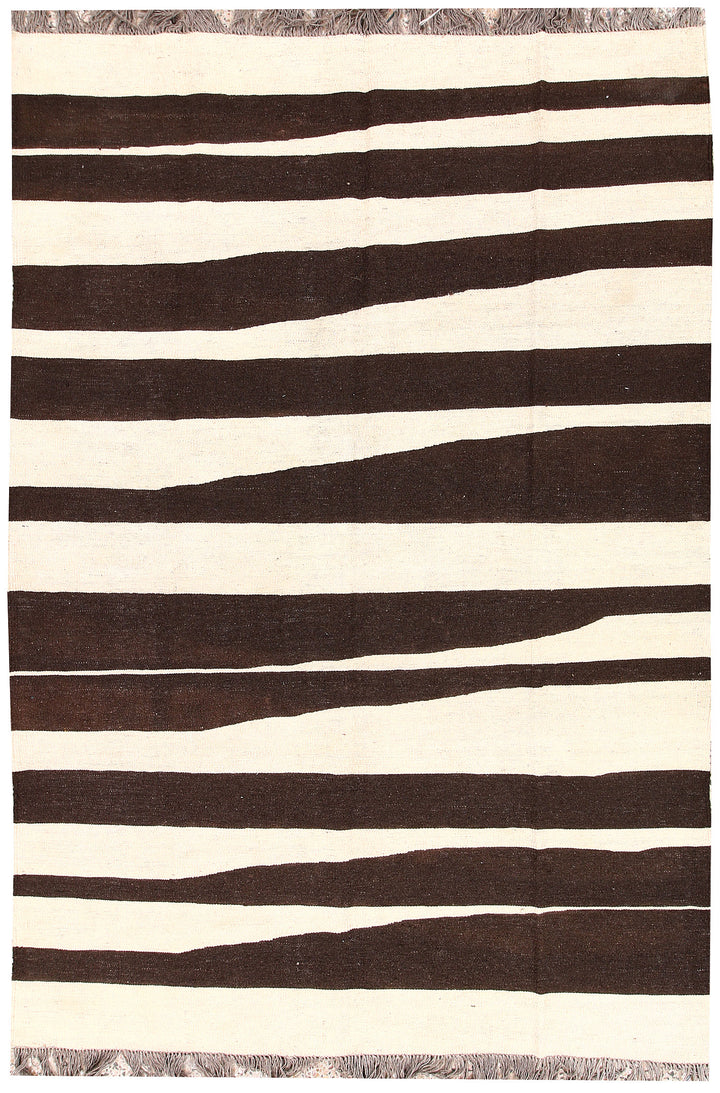 Multi Colored Kilim 5' 7 x 8' 2 - No. 66699 - ALRUG Rug Store