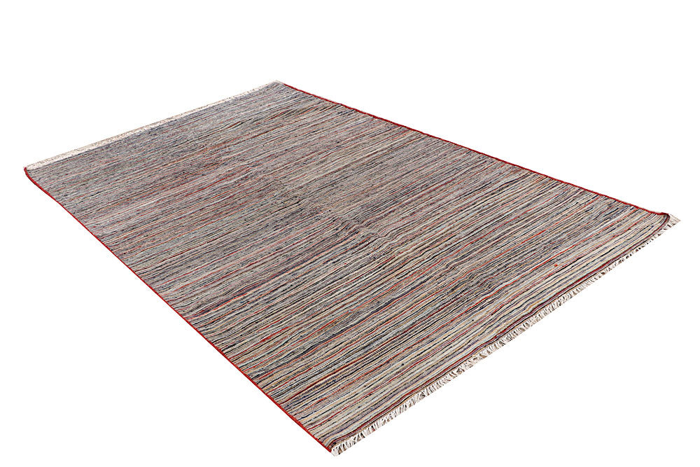Multi Colored Kilim 4' 11 x 8' - No. 66700 - ALRUG Rug Store