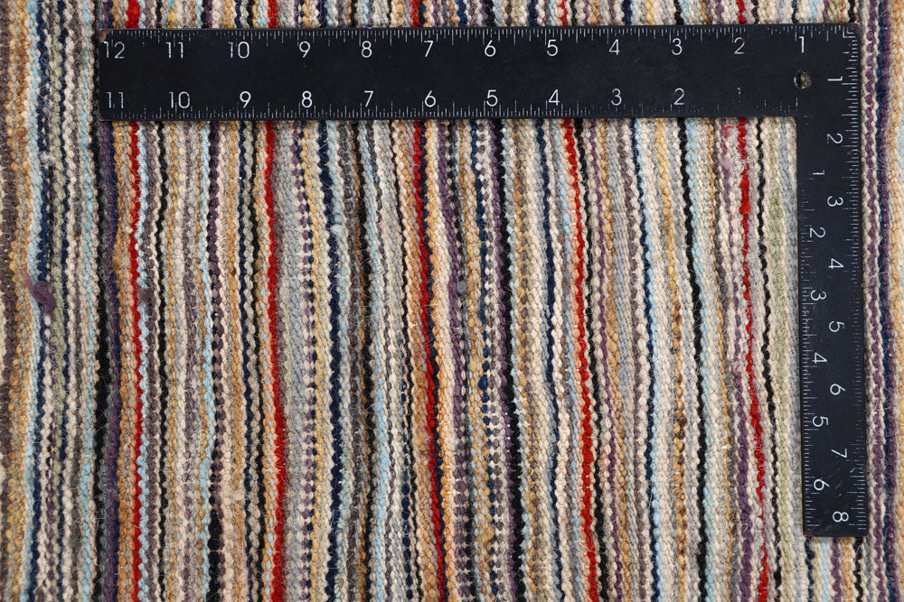 Multi Colored Kilim 4' 11 x 8' - No. 66700 - ALRUG Rug Store