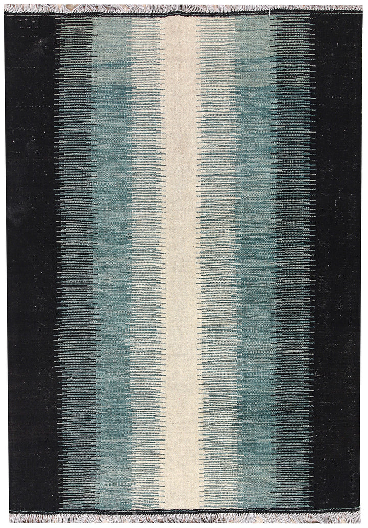 Multi Colored Kilim 4' 4 x 6' 2 - No. 66701 - ALRUG Rug Store