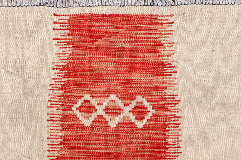 Multi Colored Kilim 4' 1 x 6' 5 - No. 66702 - ALRUG Rug Store