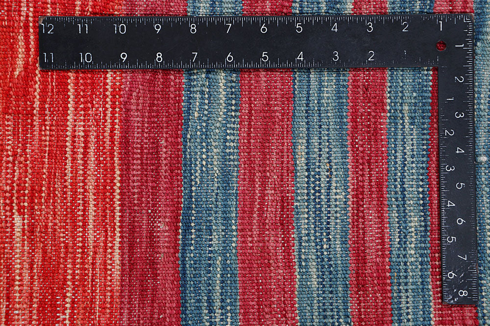 Multi Colored Kilim 4' 10 x 6' 5 - No. 66703 - ALRUG Rug Store