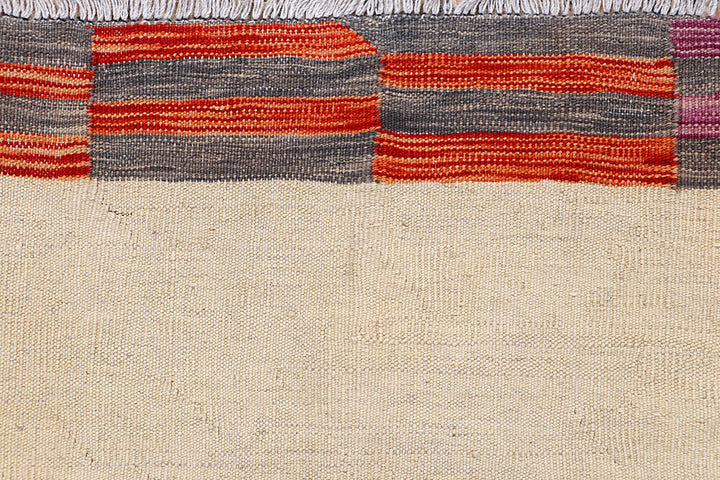 Multi Colored Kilim 4' 9 x 6' 8 - No. 66705 - ALRUG Rug Store