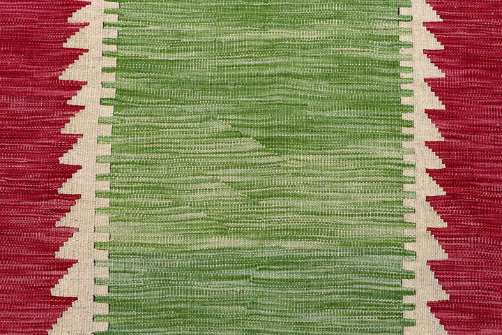 Multi Colored Kilim 5' 1 x 6' 6 - No. 66706 - ALRUG Rug Store