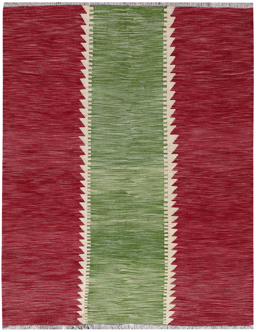 Multi Colored Kilim 5' 1 x 6' 6 - No. 66706 - ALRUG Rug Store