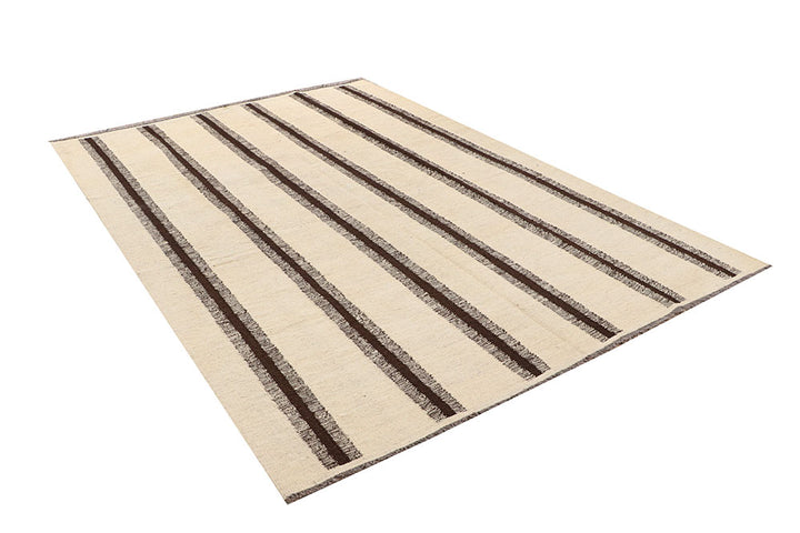 Multi Colored Kilim 6' 2 x 8' 11 - No. 66709 - ALRUG Rug Store