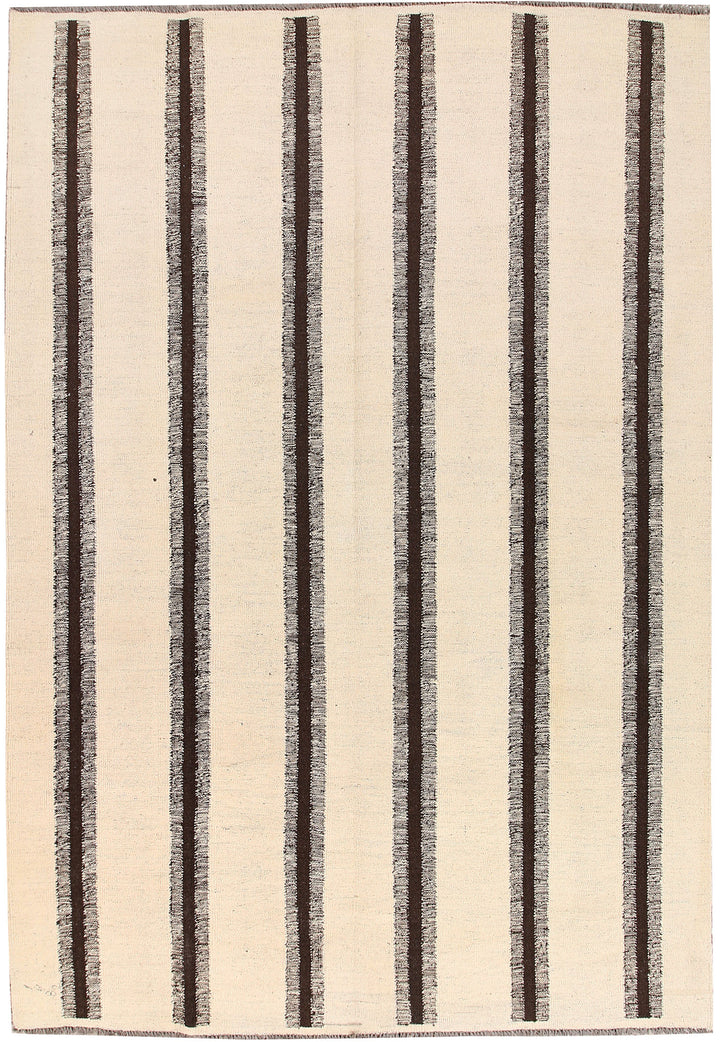 Multi Colored Kilim 6' 2 x 8' 11 - No. 66709 - ALRUG Rug Store