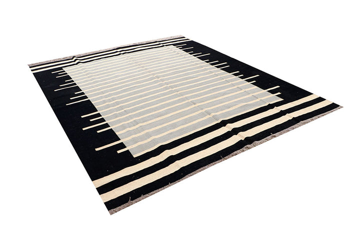 Multi Colored Kilim 8' 2 x 9' 7 - No. 66712 - ALRUG Rug Store