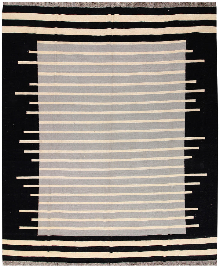 Multi Colored Kilim 8' 2 x 9' 7 - No. 66712 - ALRUG Rug Store