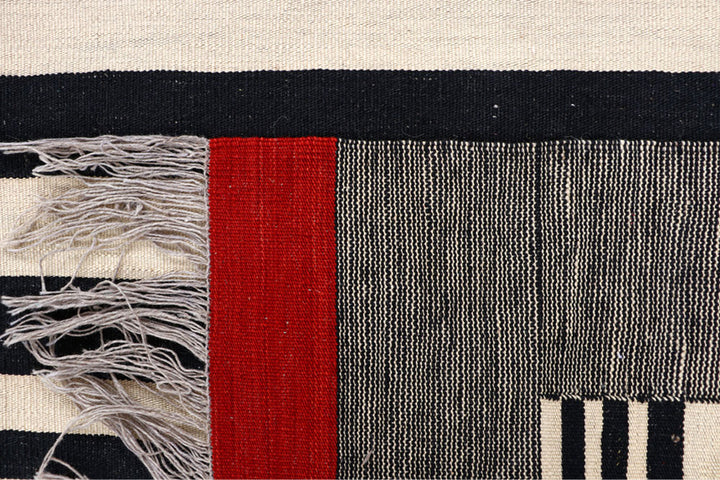 Multi Colored Kilim 6' 8 x 9' 10 - No. 66713 - ALRUG Rug Store