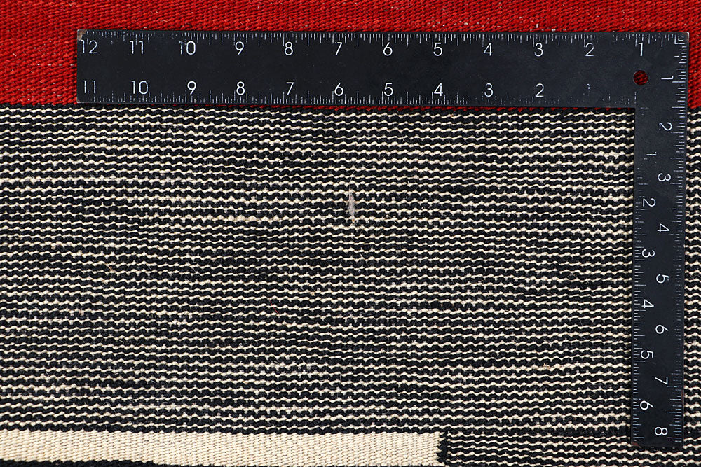 Multi Colored Kilim 6' 8 x 9' 10 - No. 66713 - ALRUG Rug Store