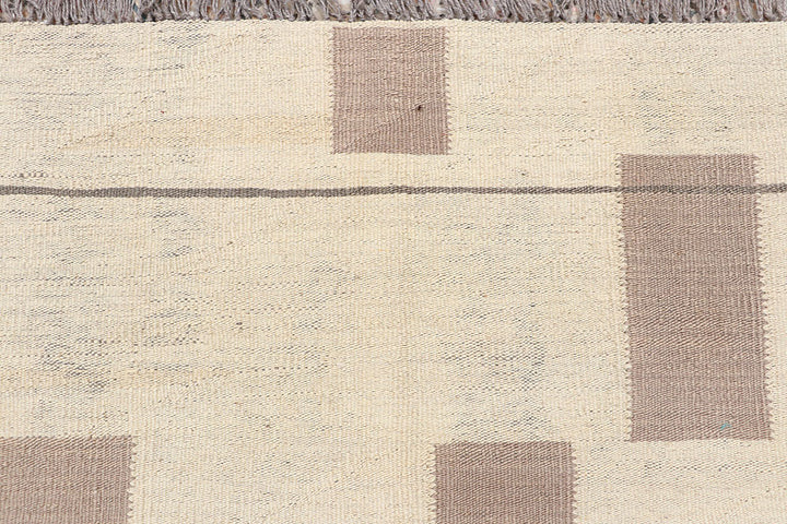 Multi Colored Kilim 6' 2 x 8' 10 - No. 66714 - ALRUG Rug Store