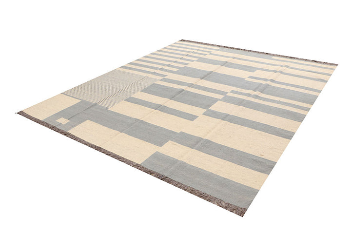 Multi Colored Kilim 8' 7 x 9' 9 - No. 66715 - ALRUG Rug Store