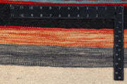 Multi Colored Kilim 6' 6 x 9' 7 - No. 66716 - ALRUG Rug Store