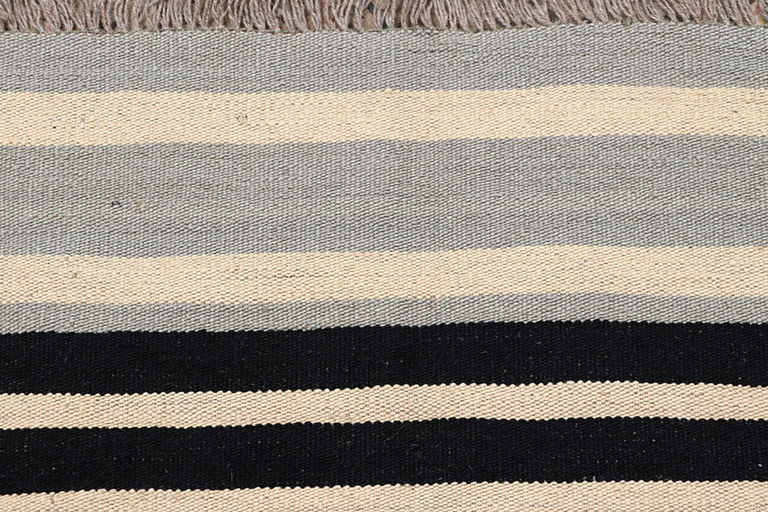 Multi Colored Kilim 8' 1" x 9' 5" - No. 66717 - ALRUG Rug Store