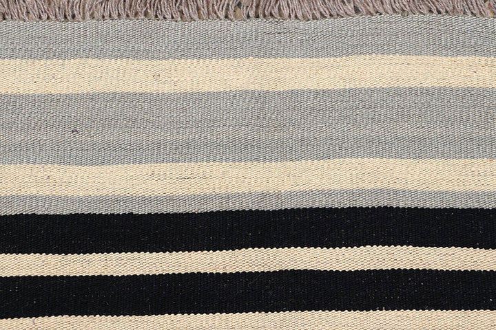 Multi Colored Kilim 8' 1" x 9' 5" - No. 66717 - ALRUG Rug Store