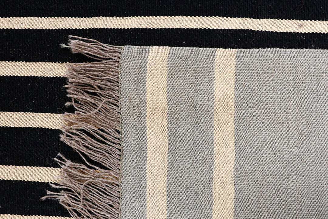 Multi Colored Kilim 8' 1" x 9' 5" - No. 66717 - ALRUG Rug Store