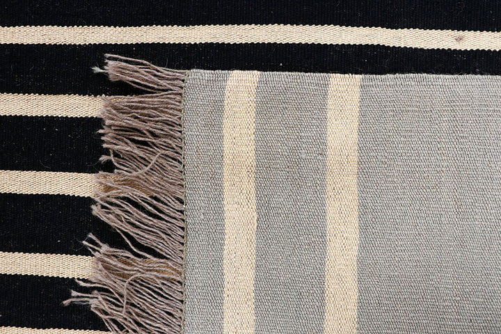 Multi Colored Kilim 8' 1" x 9' 5" - No. 66717 - ALRUG Rug Store