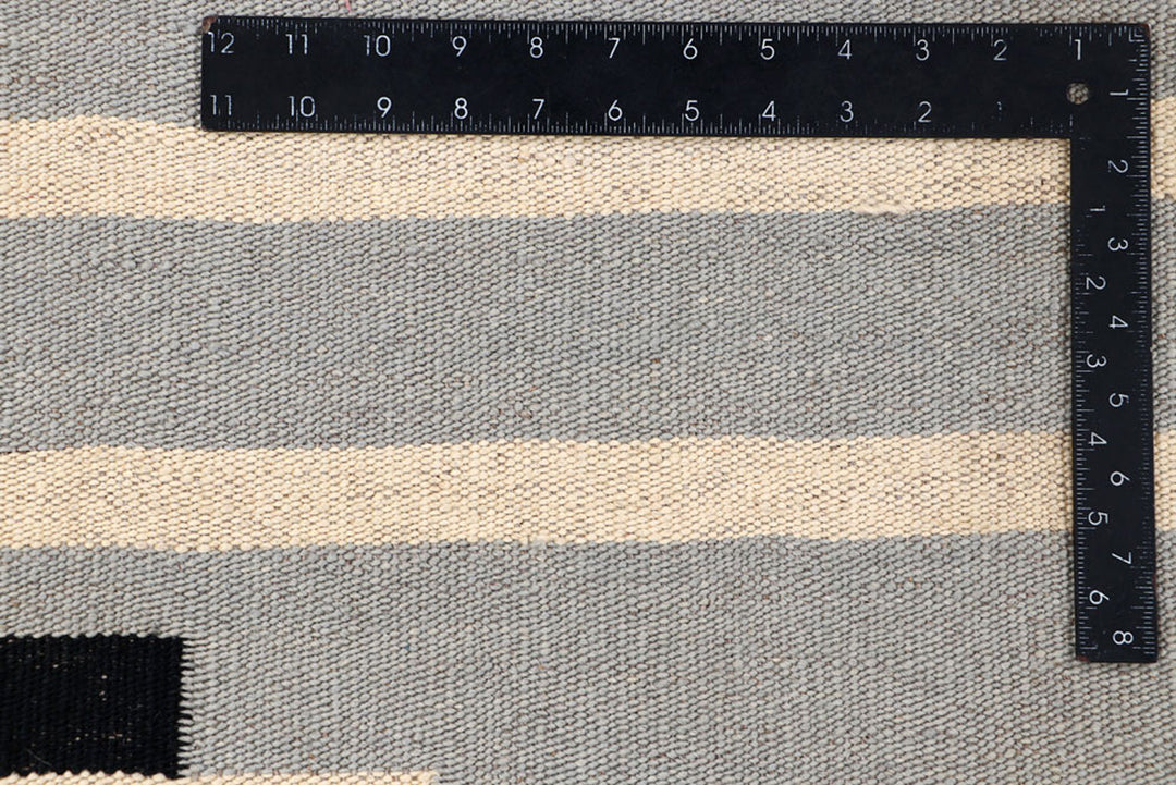 Multi Colored Kilim 8' 1" x 9' 5" - No. 66717 - ALRUG Rug Store