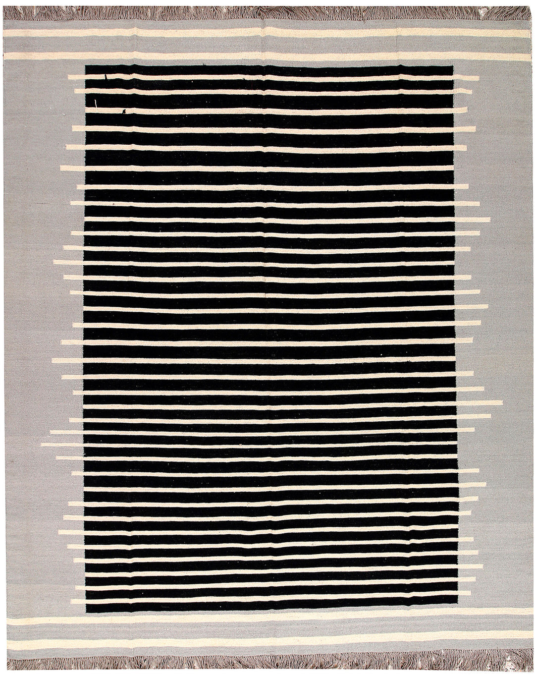 Multi Colored Kilim 8' 1" x 9' 5" - No. 66717 - ALRUG Rug Store