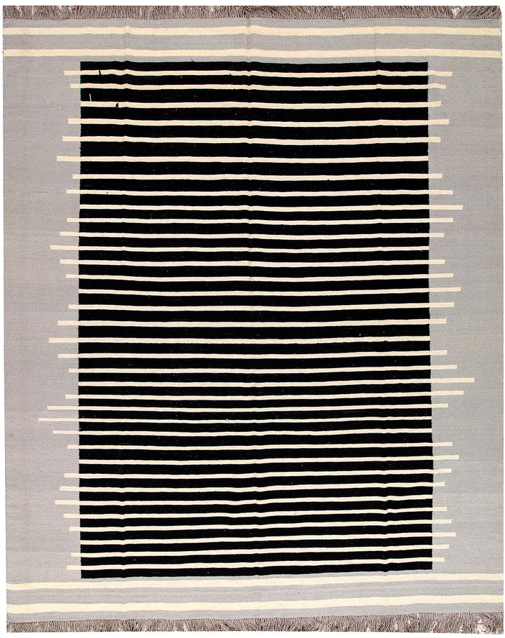 Multi Colored Kilim 8' 1" x 9' 5" - No. 66717 - ALRUG Rug Store